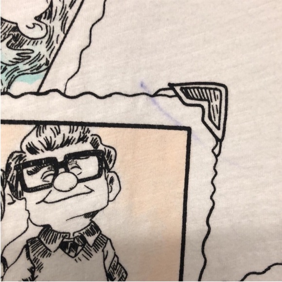 Disney UP! Carl and Ellie  Graphic Crop Tee - Picture 8 of 9